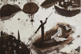 Iz globin vodnjaka (Iz dubine bunara) - izložba slikara Admira Ganića